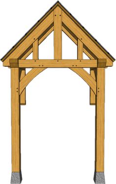 an image of a wooden gazebo