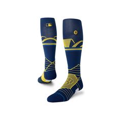 Level up your game day outfit with these Stance Arches OTC socks. They feature a bold Milwaukee Brewers design that helps tie your ensemble together. Arch support, breathability and cushioning throughout make for all-around comfort.Level up your game day outfit with these Stance Arches OTC socks. They feature a bold Milwaukee Brewers design that helps tie your ensemble together. Arch support, breathability and cushioning throughout make for all-around comfort.PRODUCT FEATURESArch supportOfficial Game Day Outfit, Milwaukee Brewers, Gameday Outfit, Day Outfit, Arch Support, Level Up, Game Day, Milwaukee, Outfit Of The Day