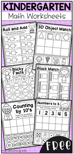 printable worksheets for kids to practice numbers