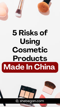 In today’s global economy, it’s not uncommon for cosmetic products to be made in China. However, with growing concerns over product safety, many consumers question whether cosmetic products made by any company in China are safe to use.

Some of the risks of using Chinese cosmetics include the following Cosmetic Products, Global Economy, Beauty Industry, Made In China, Makeup Products, China