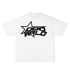 **ODDWRLD y2k Shooting Star Streetwear Tee** 6 OZ Tee, 100% cotton, 300 gsm, True to Size Shirt will ship in 1-3 days unless you order from  **ALL RIGHTS AND DESIGNS ARE RESERVED BY ODDWRLDBRAND YOU MAY NOT RESELL OR SELL ANY DESIGNS UNDER ODDWRLDBRAND** Oversized Star Print T-shirt For Streetwear, Y2k Star Print Tops For Streetwear, Relaxed Fit Tops With Star Logo For Streetwear, Oversized Cotton T-shirt With Star Print, Graphic Tee T-shirt With Star Print For Streetwear, White Star Logo Top For Streetwear, Casual T-shirt With Star Logo For Streetwear, White Tops With Star Logo For Streetwear, Streetwear Short Sleeve T-shirt With Star Logo