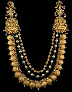 Golusu Designs, Long Haram Gold, Kasula Haram, Gold Wedding Jewelry Necklace, Chandra Haram, Kasula Peru, Kasu Haram, Dollar Chain, Delicate Jewelry Necklace