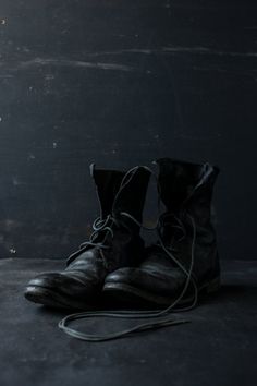 Black Guidi Boots by stateofspace on Etsy Guidi Boots, Mode Shoes, Bucky Barnes Winter Soldier, Fade To Black, Dark Photography, Rick Owens, Dark Side, Winter Boot