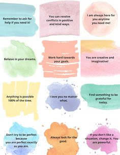 the different types of watercolors that you can use to create your own art work