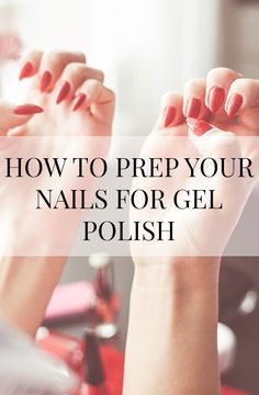 Prepping Nails For Gel Polish, Gel Nail Prep, Prep Nails For Gel Polish, Lent Nail Designs, Gel Nail Prep At Home, Nail Prep For Gel, How To Prep Nails, How To Prep Nails For Gel Polish, Nail Prep For Acrylic