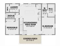 the second floor plan for this house