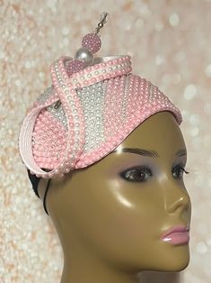 Pink and white Beaded Hat for Church, Wedding, Mother of the Bride, Head Covering, Tea Parties Hat is trimmed with beaded hat pin and bow. Perfect for any special occasion. The hat measures 10X7 inches. Smaller sizes and colors available. DM me. Hat can be worn on either side of the head. All hats shipped via Free Shipping will be shipped via USPS First Class Mail. Gifts for mom, sister, wife, or yourself. Bride Head, Wedding Mother Of The Bride, Mail Gifts, Beaded Hat, Tea Party Hats, Sister Wife, Hat Pin, Tea Parties, Church Wedding