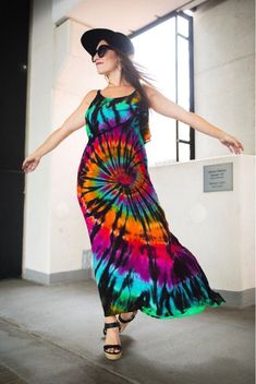 Casual Multicolor Boho Print Sundress, Casual Multicolor Boho Maxi Dress, Casual Multicolor Boho Dress, Bohemian Colorful Midi Dress For Summer, Colorful Bohemian Summer Dress, Casual Multicolor Free Size Dress, Casual Multicolor Dress, Multicolor Hippie Dress For Vacation, Multicolor Hippie Style Vacation Dresses