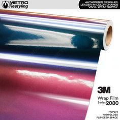 3M 2080 High Gloss Flip Deep Space Vinyl Wrap Vinyl Car Wrap, Bus Wrap, Space Car, Car Lettering, Glitter Gloss, Planner Business, Film Design, Sticker Bomb, Cling Wrap