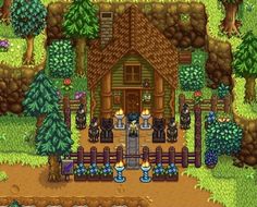 an image of a village in the game