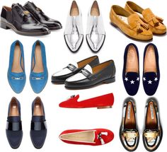 18 loafers you'll wear again and again Leather Sole Shoes, Red Flats, Black Loafers, Women's Loafers, G H, Salvatore Ferragamo Flats, Go Out, Loafers For Women, Out Of Style