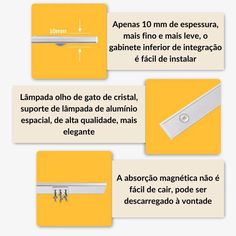 three different types of electrical tools are shown in this graphic above the instructions for how to use them