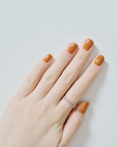 pinterest: chandlerjocleve instagram: chandlercleveland Cute Nail Polish, Mustard Orange, Best Nail Polish, Super Nails, Fall Nail Art, Orange Nails, Pedicures, Nail Paint