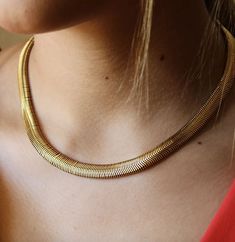 a minimalistic necklace to wear alone or stack! -hypoallergenic, tarnish-free + waterproof Minimalistic Necklace, Necklace Snake Chain, Necklace Layers, Necklace Snake, Snake Chain Necklace, Hypoallergenic Jewelry, Waterproof Jewelry, Minimalist Necklace, Snake Chain