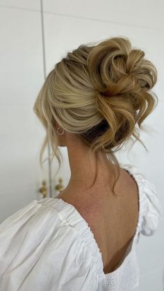 Guest Hair, Bridesmaid Hair Makeup, Ball Hairstyles, Prom Hairstyles For Long Hair, Wedding Hair Inspiration, Penteado Cabelo Curto