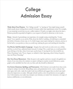 the college application is shown in this document