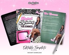 TheRichGirlsAcademy - Etsy Business Ebook, Diy Branding, Ebook Marketing, For Dummies, Digital Marketing Business, Marketing Guide, Business Planner