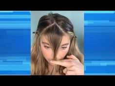 How To Trim Long Bangs, How To Trim Your Bangs At Home, Cut A Fringe At Home, Diy Feathered Bangs, How To Trim Bangs Tutorials, Trim Bangs Diy, How To Cut Bangs For Round Faces, How To Cut Wispy Bangs At Home, Trimming Curtain Bangs