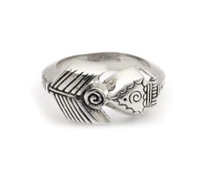 Sterling silver, 3/8” wide Ray Tracey Jewelry, Cody Sanderson, Sky Jewelry, Arrow Ring, Native American Design, Navajo Jewelry, Exhibitions, Beautiful Jewelry, Native American