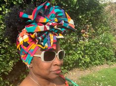 These beautiful and brightly coloured mudcloth patterned headwraps, have the traditional mudcloth patterns,  with a modern aesthetic twist. These are printed cotton fabrics Choose from 3 fabrics You can choose to have your headwrap lined with satin on the area covering your head, giving you queen vibes with hair care thrown in. HEADWRAP The head wrap comes in two sizes, bandana and queen. BANDANA   The size is 70 x 10 inches, (180x 25 cm) which is long enough to tie any intricate bandana style y Adjustable Multicolor Traditional Headwrap, Traditional Adjustable Multicolor Headwrap, Traditional Multicolor Headwrap With Matching Headband, Handmade Multicolor One Size Headwrap, Handmade Multicolor One-size Headwrap, Multicolor Headwrap For Summer Festivals, Handmade Multicolor Headband For Summer, Summer Festival Headwrap With Matching Headband, Multicolor Summer Festival Headwrap