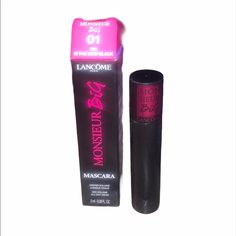 Lancme Monsieur Big Mascara In 01 Big Is The New Black Big Volume And All Day Wear Trial Size: 0.06 Fl Oz Brand New 3/$15...Add Three Qualifying Items To Bundle For $15 Deal Lancome Mascara Primer, Lancome Concealer, Lancome Mascara, Lancome Hypnose, Mascara Primer, Black Lashes, Lash Primer, Lancome Makeup, Lengthening Mascara