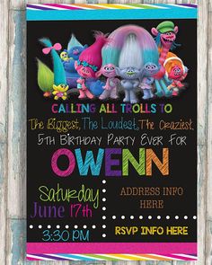 the birthday party is being held for children