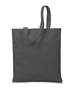 Madison Basic Tote - CHARCOAL - OS | Liberty Bags Madison Basic Tote Bag in Charcoal | Polyester Square Nylon Bag For Everyday Use, Nylon Square Bag For Everyday Use, Gray Rectangular Nylon Bag, Recyclable Nylon Bags For Daily Use, Gray Nylon Bags For Daily Use, Gray Nylon Bag For Daily Use, Nylon Tote Bags With Handles, Nylon Bags With Handles For Daily Use, Rectangular Nylon Bag With Adjustable Handle