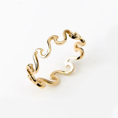 1- P R O D U C T ∙  D E S C R I P T I O N Presenting the Wave Band Ring in 14K Solid Gold, an exquisite piece of nature-inspired jewelry for women. This dainty ocean wave stacking ring is a perfect gift for her, symbolizing strength and tranquility. Handcrafted with love, it adds a touch of elegance to any outfit. Experience the allure of the ocean, captured in 14k yellow gold. Ideal for nature lovers and fashion-forward individuals. 2- P R O D U C T ∙  D E T A I L S Gold material: 14K solid gold Choice of gold color: Yellow gold, Rose gold, White gold Choice of ring size: - 5 US/CA - 5 1/4 US/CA - 5 1/2 US/CA - 5 3/4 US/CA - 6 US/CA - 6 1/4 US/CA - 6 1/2 US/CA - 6 3/4 US/CA - 7 US/CA - 7 1/4 US/CA - 7 1/2 US/CA - 7 3/4 US/CA - 8 US/CA - 8 1/4 US/CA - 8 1/2 US/CA - 8 3/4 US/CA - 9 US/CA Di Yellow Gold Wavy Jewelry With Polished Finish, Modern 14k Gold Wavy Jewelry, Modern Wavy 14k Gold Jewelry, Wavy Yellow Gold Jewelry For Formal Occasions, Elegant Yellow Gold Wavy Rings, Modern Twist 14k White Gold Jewelry, Formal Yellow Gold Wavy Jewelry, Yellow Gold Wavy Ring For Anniversary, Elegant Gold Wavy Rings