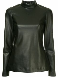 Product DescriptionWomen's & Girls 100% ✔ Genuine Soft Lambskin Stretched Leather Motor Biker Tops Shirt Slim-Fit Long Sleeves Beautiful looks Fantastic figure Designer standard Leather Top. The Top  close form the Back side with Hidden YKK Zipper, for gorgeous women's and Girls with a very Beautiful ♥ attractive look. Perfect for cocktail/ evening parties, nightclub, dance halls, proms, bar, club wear etc. (because Fashion always say loot at this)★ALL SIZES ARE AVAILABLE AS PER  SIZES  POST Club Wear, High Neck Top, Fashion Hub, Bar Club, Diva Fashion, Black Patent Leather, Lambskin Leather, Leather Top, Leather Fashion