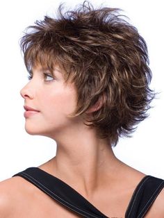 Noriko Mason has mixed layers with beveled ends build attitude into this style with a sophisticated "kick". Also available in gray colors, beautiful shades of grey. Watch Noriko Mason video and read customer wig reviews below! Natural Hair Pixie Cut, Noriko Wigs, Strawberry Blonde Highlights, Blonde Tips, Short Shag Hairstyles, Grey Watch, Great Haircuts, Messy Short Hair, Short Hairstyles For Thick Hair