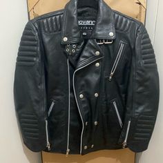 Boys Gently Used Genuine Blk Leather Moto Jacket Excellent Condition Sz 2xl In Boys Moto Leather Jacket, Boys Coat, Leather Moto, Leather Moto Jacket, Moto Jacket, Kids Jacket, Genuine Leather, Jackets & Coats, Leather Jacket