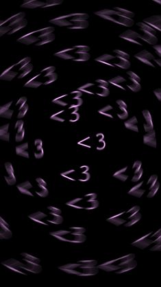 an image of a clock that is in the dark with numbers coming out of it