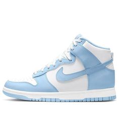 Air Max High Tops, Preppy Shoes Cheap, Cute Heels Short, Nikes High Top, Nike Shoes Light Blue, Nike Light Blue Shoes, Cute Nike Shoes Dunks, Nike Preppy Shoes, Nike Shoes Women High Tops