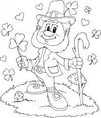 the lepreite is holding clovers in his hand