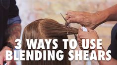 Hair Education, Thinning Scissors, Professional Hairstyles, Styling Tools, Bobs Haircuts, Haircuts For Men, New Hair