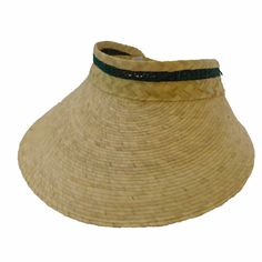 Palm Straw Wide Brim Women's Sun Visor - Texas Gold Hats Visor Cap Texas Gold Hats jr7314g Green Texas Gold, Straw Visor, Gold Hats, Visor Cap, Timeless Classic Style, Sun Visor, Palm Leaf, Wearing Clothes, Wide Brimmed