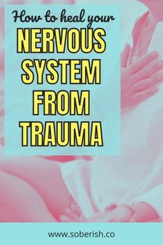 If you've experienced any trauma in your life, you may struggle with an overactive nervous system. This looks like living every moment of your life in a state of high alert or having over-the-top emotional reactions to things that aren't that serious. But what can you do about it? I'll explore different techniques specialists use to heal the nervous system from trauma. Healing My Nervous System, Parasympathetic Nervous System Reset, Heal Your Nervous System, Calming The Nervous System, Healing The Nervous System, How To Heal Your Nervous System, Nervus Vagus, Somatic Exercises, Support Nervous System