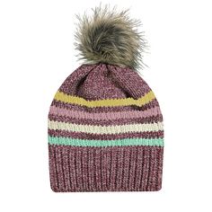 Our Big Sky Stripe Beanie with a Faux Pom is sure to add extra style to any outfit. With a ribbed bottom and stylish, fun stripe colors this easy fitting beanie will become a top favorite. Fabric: Acrylic Yarn Shape: Knit Size: OSFA Details: Cuff Knit w/ Faux pom Imported Striped Winter Hats One Size Fits Most, Winter Striped Hats One Size Fits Most, Adjustable Striped Winter Hat, Trendy Multicolor Hats For Cold Weather, Hat Size Chart, Striped Beanies, Big Sky, Hat Sizes, Acrylic Yarn