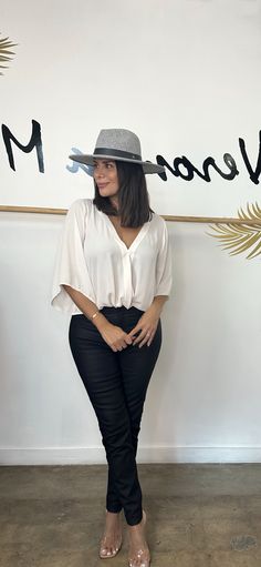 FINAL SALE: NO RETURNS/ EXCHANGES PRODUCT DETAILS: GREY FEDORA HAT FELT- FEEL BLACK FAUX LEATHER BAND COLORS: GREY AND BLACK IMPORTED SKU: MMT8115GR Grey Fedora Hat, Fedora Hat Outfit, Grey Fedora, Fedora Hat Outfits, Gold Drapes, Hat Outfits, Hat Outfit, Fashion Landscape, Surplice Top