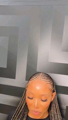 Center Part Cornrow Braids, New Braids Styles 2023, Straight Back Braids With Curly Ends, Nubian Braids Cornrows, Small Corn Rolls Braids Hairstyles, Corn Rolls In Front Box Braids In Back, Red Half Braids Half Sew In Weave, Carrot With Singles At The Back Hairstyle, Cornrows And Singles In The Back