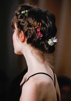 2015 Couture, Flowers In Her Hair, Spring Hairstyles, Hair Envy, 인물 사진, Blonde Hair Color, Brunette Hair Color, Gorgeous Hair, Pretty Hairstyles