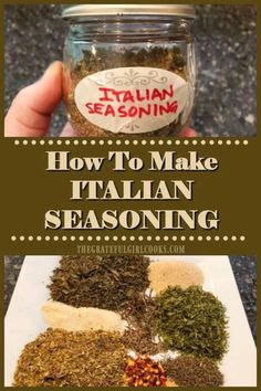 how to make italian seasoning in a jar