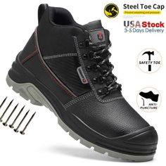 Great shopping ideas for Mens Waterproof Work Safety Shoes Steel Toe Bulletproof Boots Cap Indestructible, Mens boots Low-top Steel Toe Work Boots For Outdoor, Industrial Steel Toe Safety Boots, Military Style Steel Toe Work Boots For Outdoor, Safety Gore-tex Boots With Steel Toe, Low-top Steel Toe Work Boots For Safety, Mens Work Shoes, Womens Work Boots, Steel Toe Shoes, Steel Toe Boots