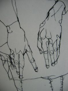 two hands reaching towards each other with one hand holding the other's arm and another hand