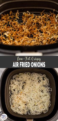 Follow this super easy recipe to prepare air fryer crispy onions at home. And there is no need to deep fry onions in a ton of oil to get the crispy caramelized taste and texture. A healthy alternative to deep-fried onions to use in different dishes like soups, salads, or Indian biryanis and curries. #watchwhatueat #airfryeronion #crispyonion Healthy Air Fryer, Cooks Air Fryer, Air Fried Food, Air Fryer Oven Recipes, Air Fry Recipes, Deep Fry, Crispy Onions, Air Fryer Dinner Recipes