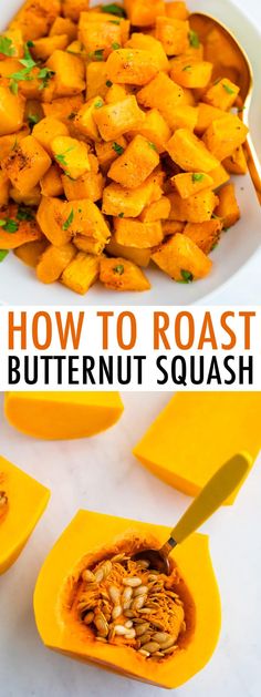 how to roast butternut squash