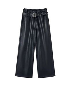 ❤︎Loose Street All Match Leather Wide Pants❤︎
This item will take 15 days to ship. Wide Leg Leather Pants With Belt Loops For Fall, Black Bottoms With Belt Loops For Fall, Casual Straight Leather Pants With Belt Loops, Black Leather Trousers With Belt Loops, Casual Leather Straight Pants With Belt Loops, Black Wide-leg Pants With Belt Loops, Chic Black Wide-leg Leather Pants, Black Straight Pants With Belt Loops, Black Straight Pants For Fall