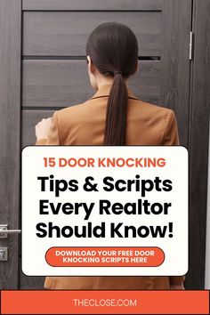 15 Door Knocking Tips & Scripts Every Realtor Should Know! Realtor Checklist Real Estate Agents, Real Estate Agent Introduction Letter, Real Estate Agent Introduction, Real Estate Agent Self Promotion, Brain Surgeon, Listing Presentation, Real Estate Advice