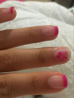 Gel Nail Art On Natural Nails, Christmas Nails For Short Nails Kids, Preppy Nail Ideas For Kids Short, Preppy Nail Designs For Kids, Gel Flower Nail Designs, Christmas Nails Gel Short, Kids Nail Designs Simple, Gel X Nails Summer, Kids Acrylic Nails Short