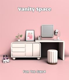 the vanity space for the sims4